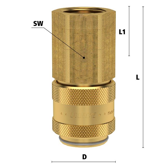 Industriële snelkoppeling