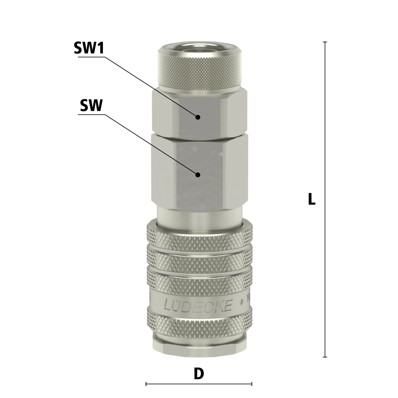 Industriële snelkoppeling