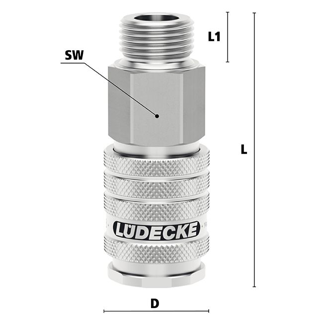 Industriële snelkoppeling