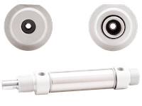Ø25 ODM/HZ  ISO 6432 dubbelwerkend + magneet en holle zuigerstang