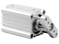 Ø12-Ø100 FDMA Korte slag cilinders met flens dubbelwerkend anti-rotatie + magneet
