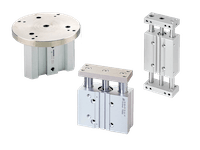 Ø10–Ø80 Twin en triple guide cilinders voor hogere belastingen