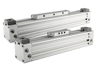 Ø18-Ø63 Zuigerstangloze cilinder met mechanische koppeling