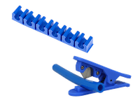 Leidingknipper en klemstroken