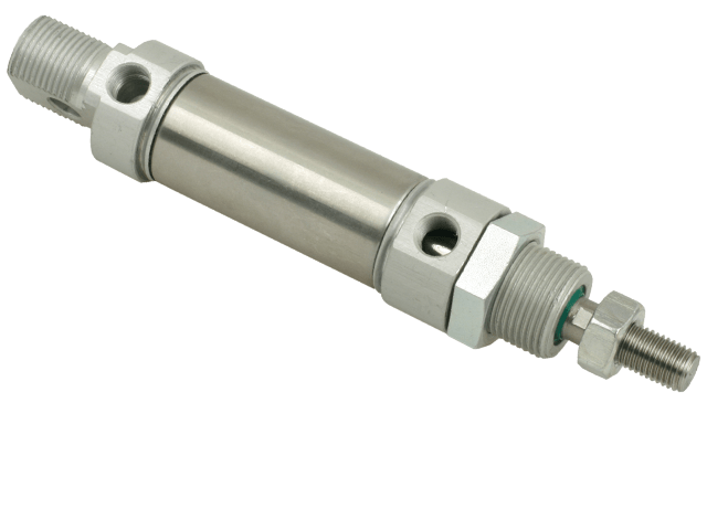 Ø8-Ø25 OD ISO 6432 dubbelwerkend
