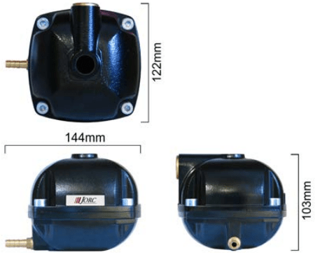 Afmetingen JO-3904