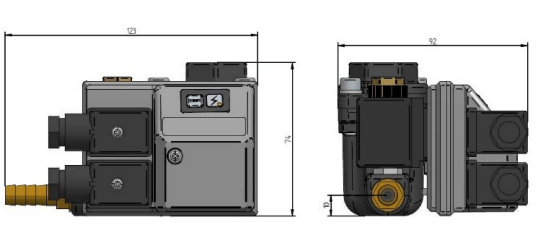 Afmetingen JO-3402A1