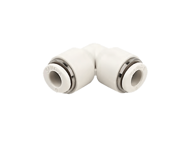 Haakse push-in fitting