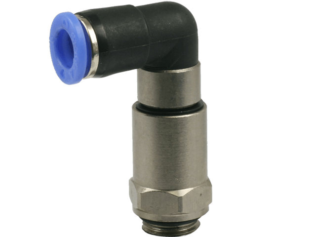 Haakse inschroef | BSPP en M5/M6 | >900 RPM