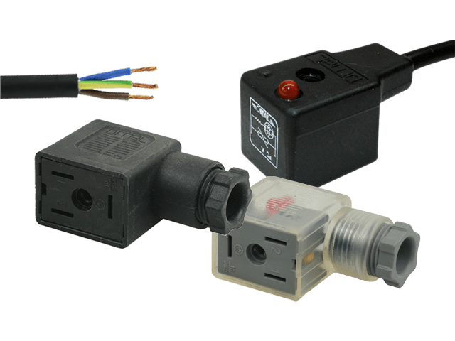 DIN43650-B stekkers